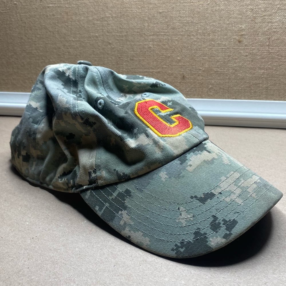 Army Camo Hat with “C” on the front